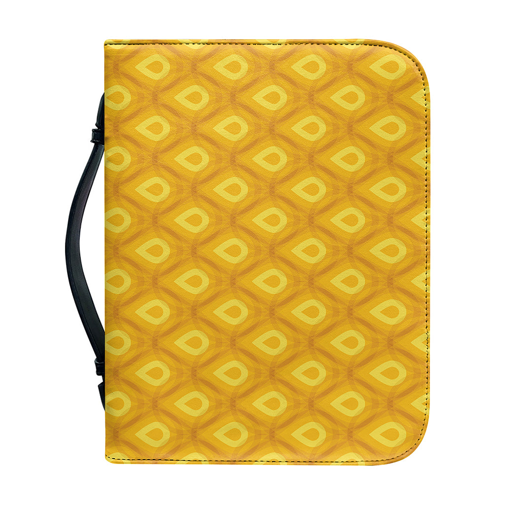 Pineapple Print Leather Bible Cover