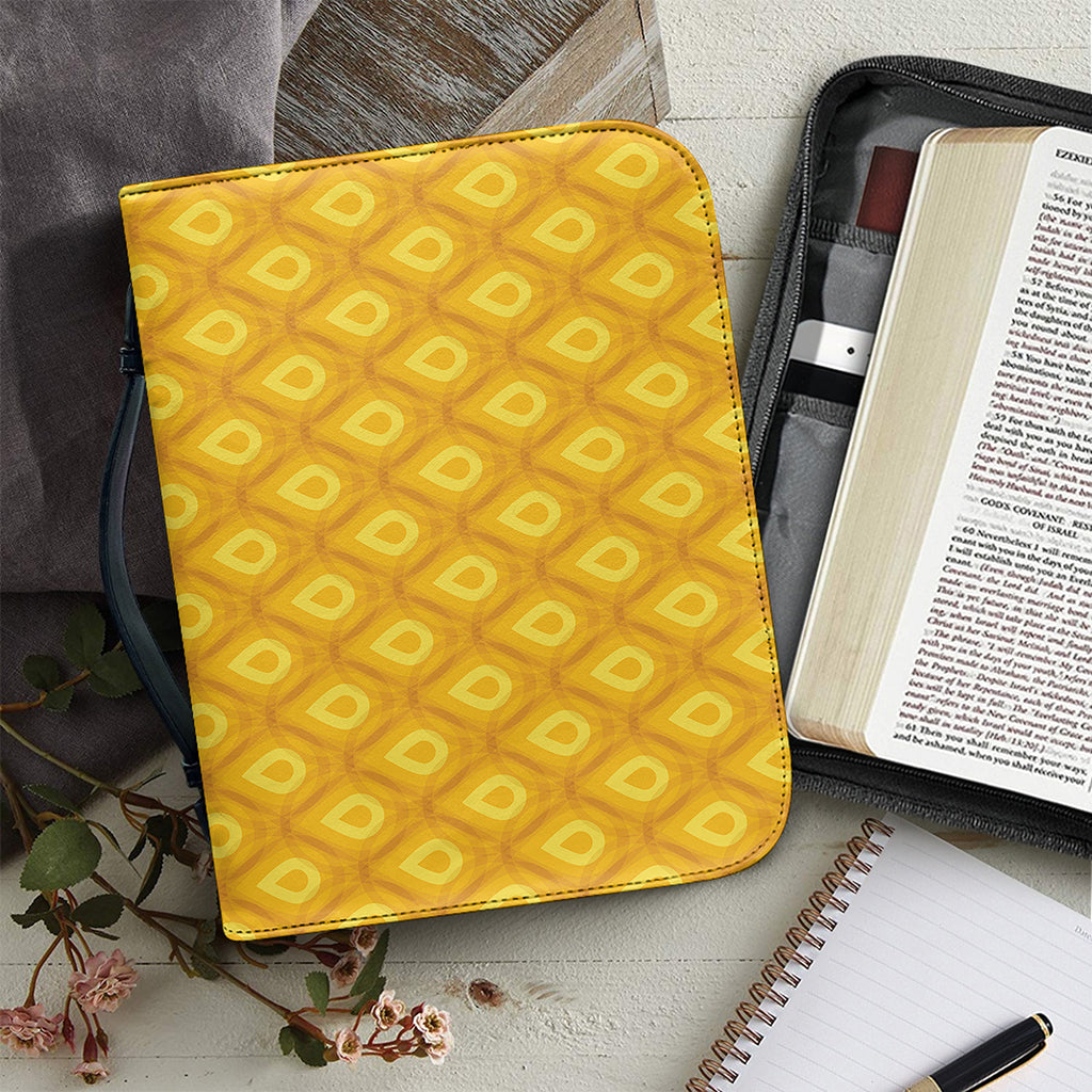 Pineapple Print Leather Bible Cover
