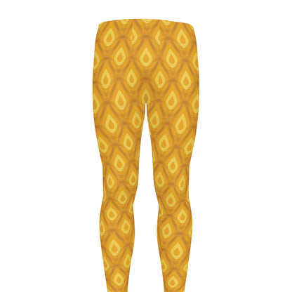 Pineapple Print Men's leggings