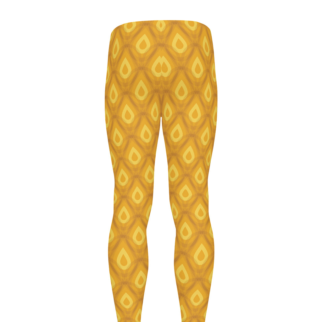 Pineapple Print Men's leggings