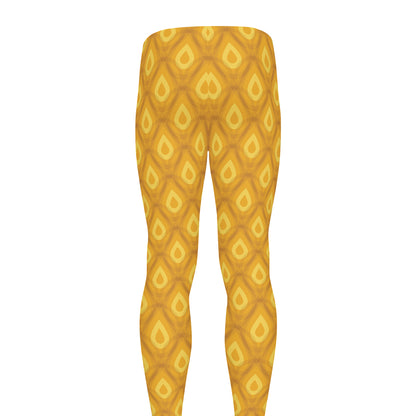 Pineapple Print Men's leggings