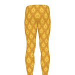 Pineapple Print Men's leggings