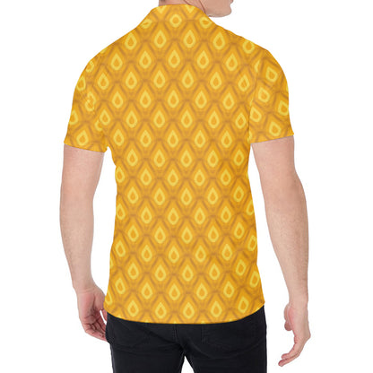 Pineapple Print Men's Shirt