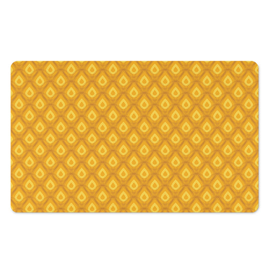 Pineapple Print Polyester Doormat