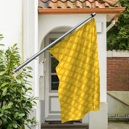 Pineapple Print Polyester Flag