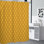 Pineapple Print Premium Shower Curtain