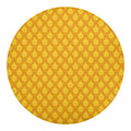Pineapple Print Round Blanket