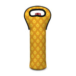 Pineapple Print Single Neoprene Wine Tote