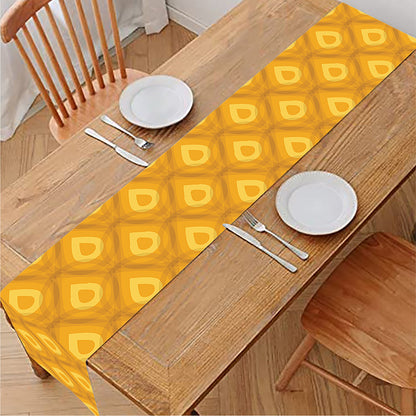 Pineapple Print Table Runner