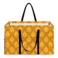 Pineapple Print Utility Tote Bag
