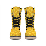 Pineapple Print Winter Boots
