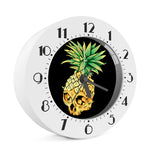 Pineapple Skull Print Alarm Clock