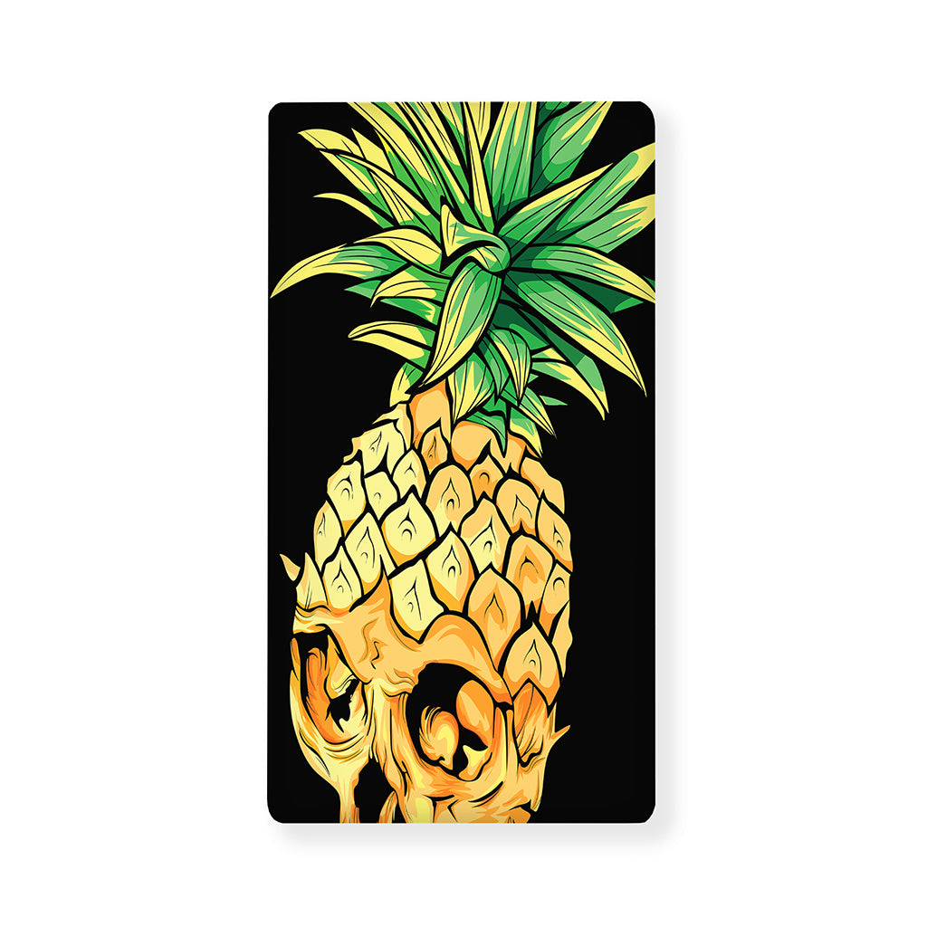 Pineapple Skull Print Baby Crib Sheet