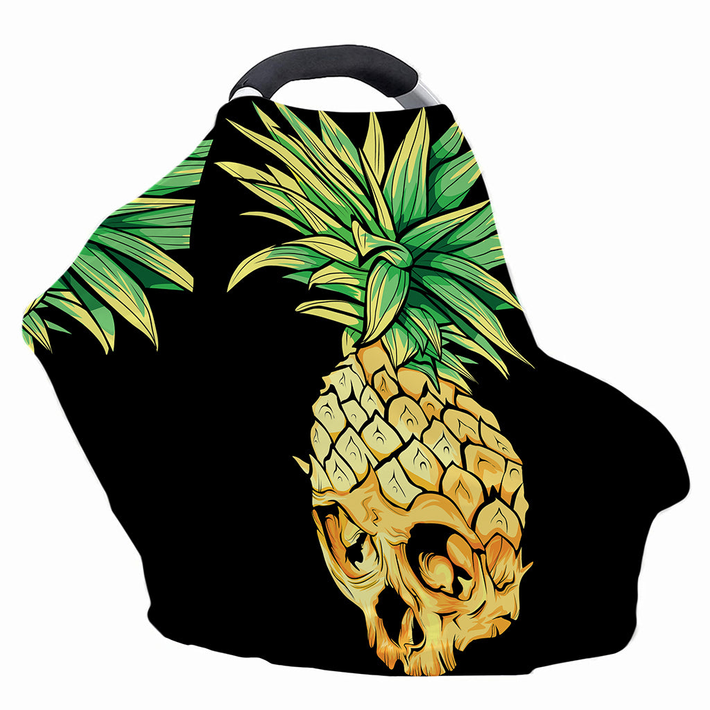 Pineapple Skull Print Baby Seat Cover