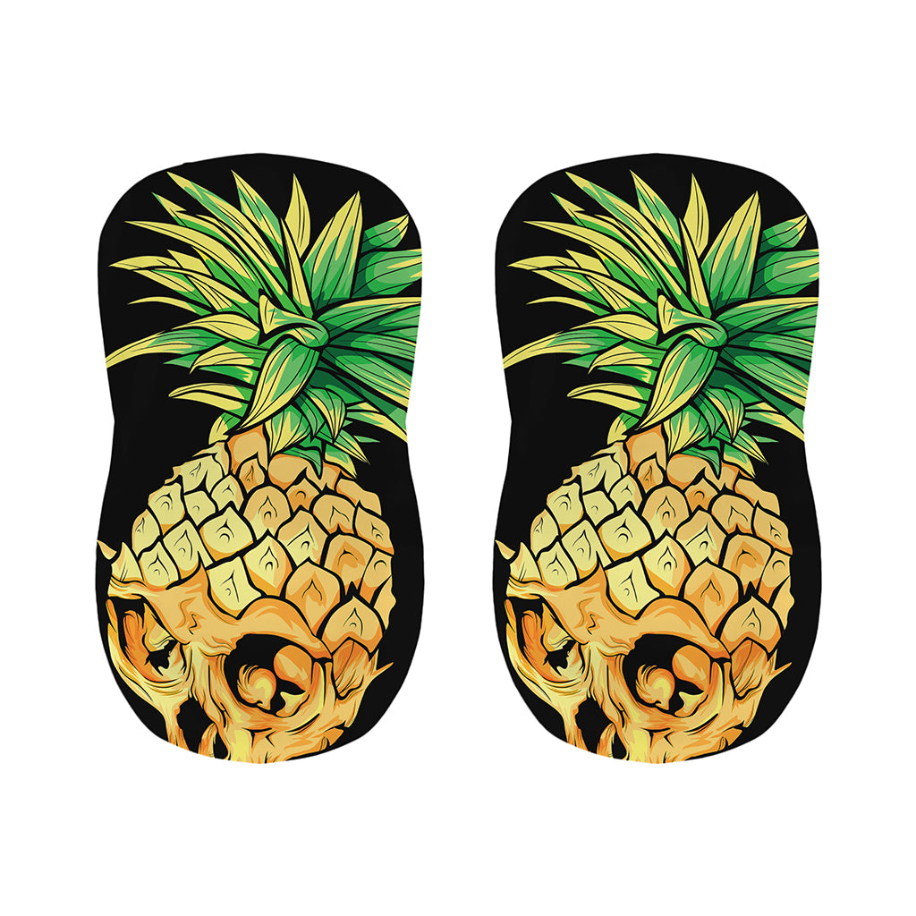 Pineapple Skull Print Bar Stool Covers