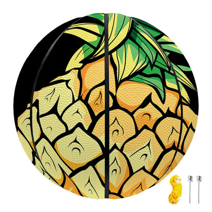 Pineapple Skull Print Basketball