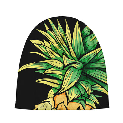 Pineapple Skull Print Beanie