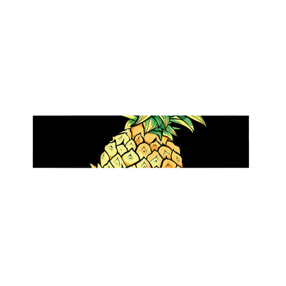 Pineapple Skull Print Bed Runner