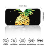 Pineapple Skull Print Car Windshield Sun Shade