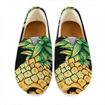 Pineapple Skull Print Casual Shoes