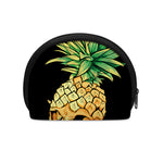 Pineapple Skull Print Coin Purse