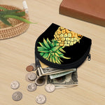 Pineapple Skull Print Coin Purse