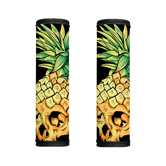 Pineapple Skull Print Handle Covers
