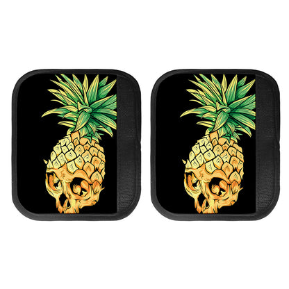 Pineapple Skull Print Handle Covers
