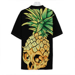 Pineapple Skull Print Hawaiian Shirt