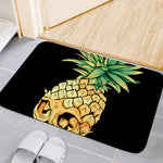 Pineapple Skull Print Indoor Door Mat