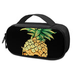 Pineapple Skull Print Insulin Cooler Travel Case