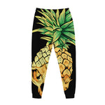 Pineapple Skull Print Jogger Pants