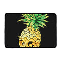 Pineapple Skull Print Kitchen Mat