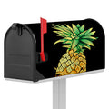 Pineapple Skull Print Mailbox Cover