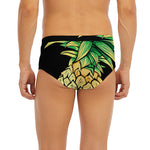 Pineapple Skull Print Men's Briefs