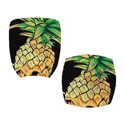 Pineapple Skull Print Office Chair Cover