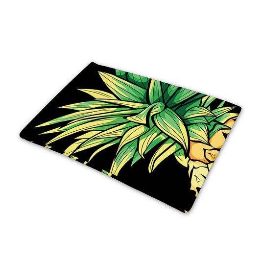 Pineapple Skull Print Pet Cooling Mat Cover
