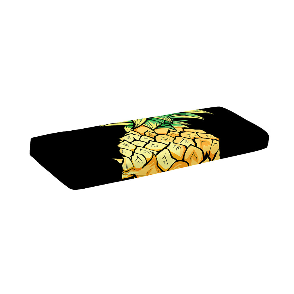 Pineapple Skull Print Piano Keyboard Cover
