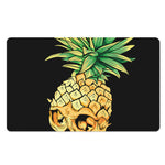 Pineapple Skull Print Polyester Doormat
