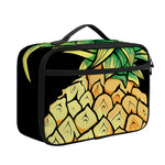 Pineapple Skull Print Portable Lunch Bag