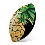 Pineapple Skull Print Rugby Ball