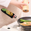 Pineapple Skull Print Skillet Handle Cover