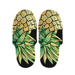 Pineapple Skull Print Slippers