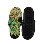 Pineapple Skull Print Slippers