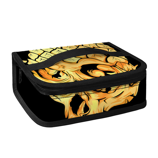 Pineapple Skull Print Small Lunch Bag