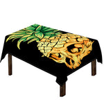 Pineapple Skull Print Tablecloth