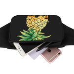 Pineapple Skull Print Waist Bag