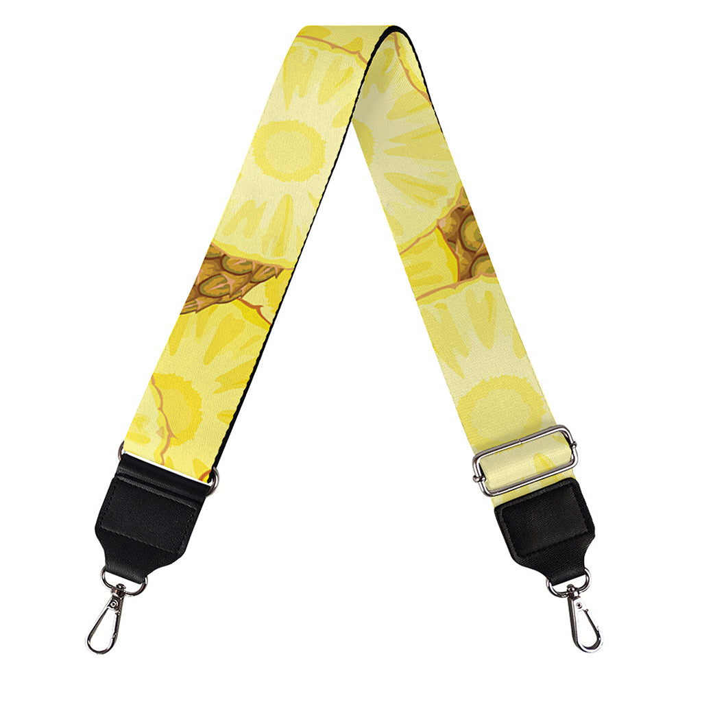 Pineapple Slices Pattern Print Bag Strap