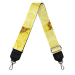 Pineapple Slices Pattern Print Bag Strap