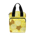 Pineapple Slices Pattern Print Bible Tote Bag
